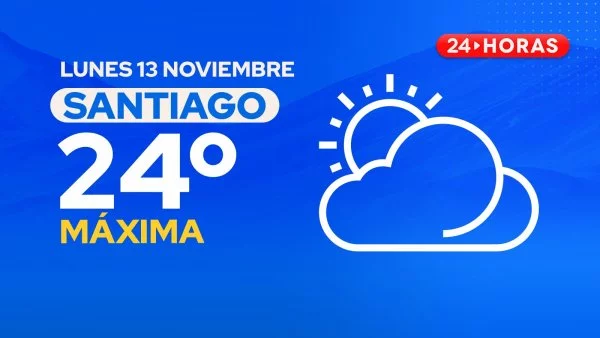 El tiempo en Santiago: lunes 13 de noviembre 2023