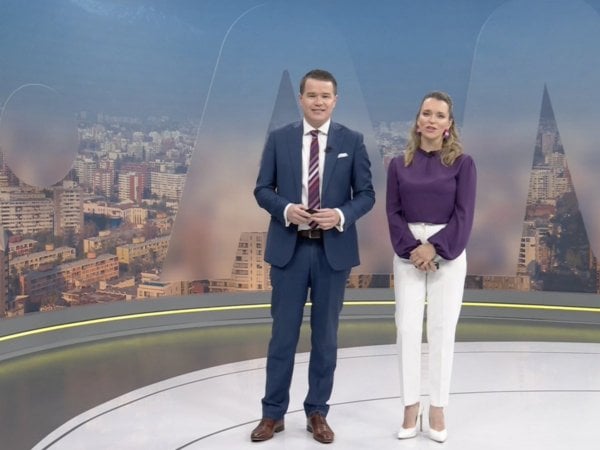 Carla Zunino y Davor Gjuranovic en 24 AM.