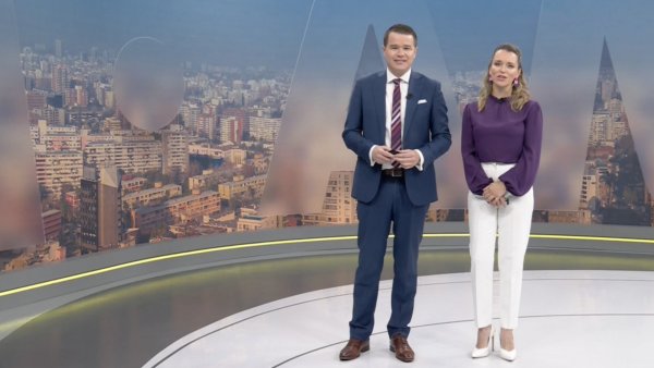 Carla Zunino y Davor Gjuranovic en 24 AM.