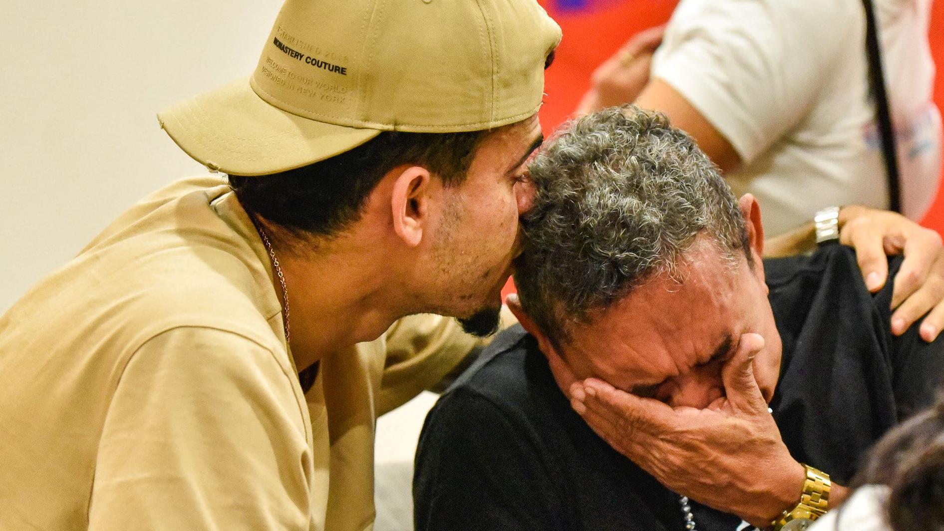 El futbolista Luis Díaz se reencuentra con su padre, Luis Manuel.