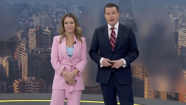 Carla Zunino y Davor Gjuranovic en 24 AM.