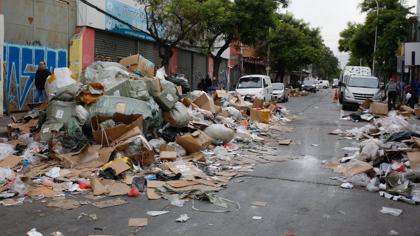 Recolección de basura en Santiago se "normalizará paulatinamente"