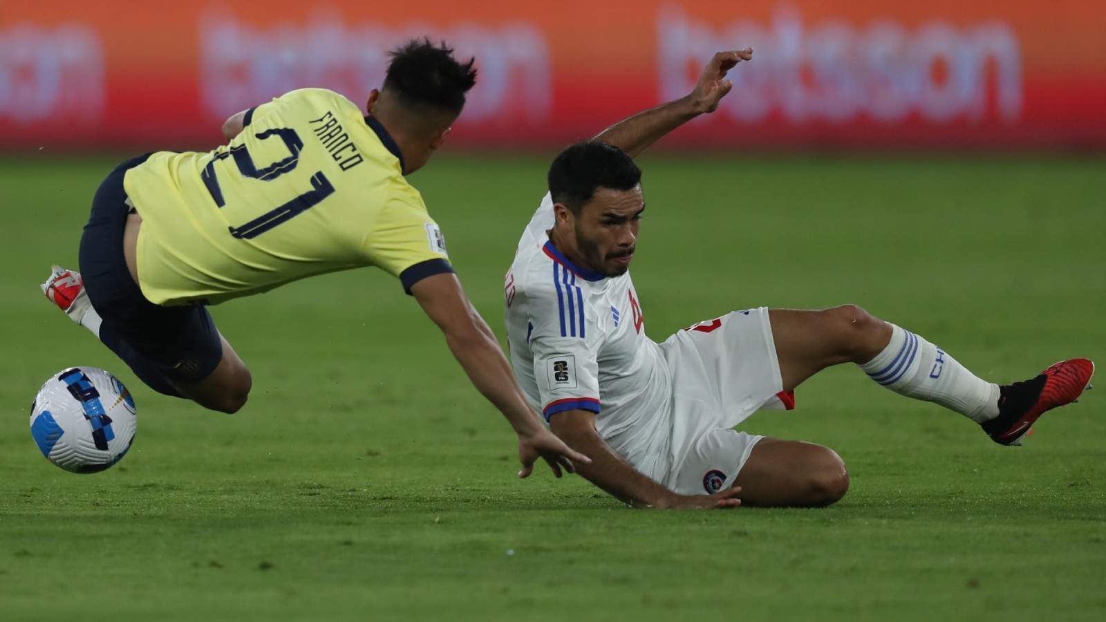 La Roja tras caer ante Ecuador