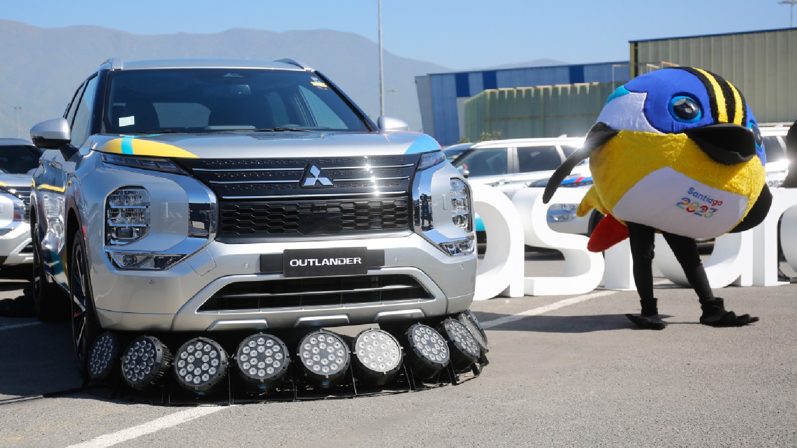 Mitsubishi en oferta durante Black Friday usado en Juegos Panamericanos Santiago 2023