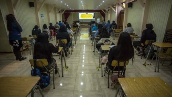 Sala de clases. SLEP.