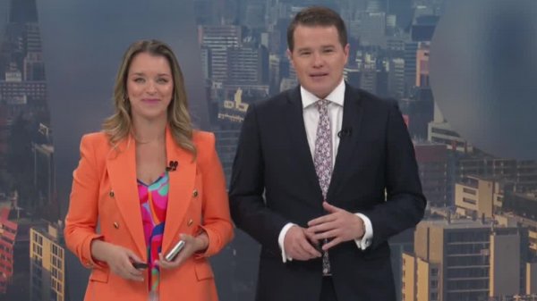 Carla Zunino y Davor Gjuranovic en 24 AM.