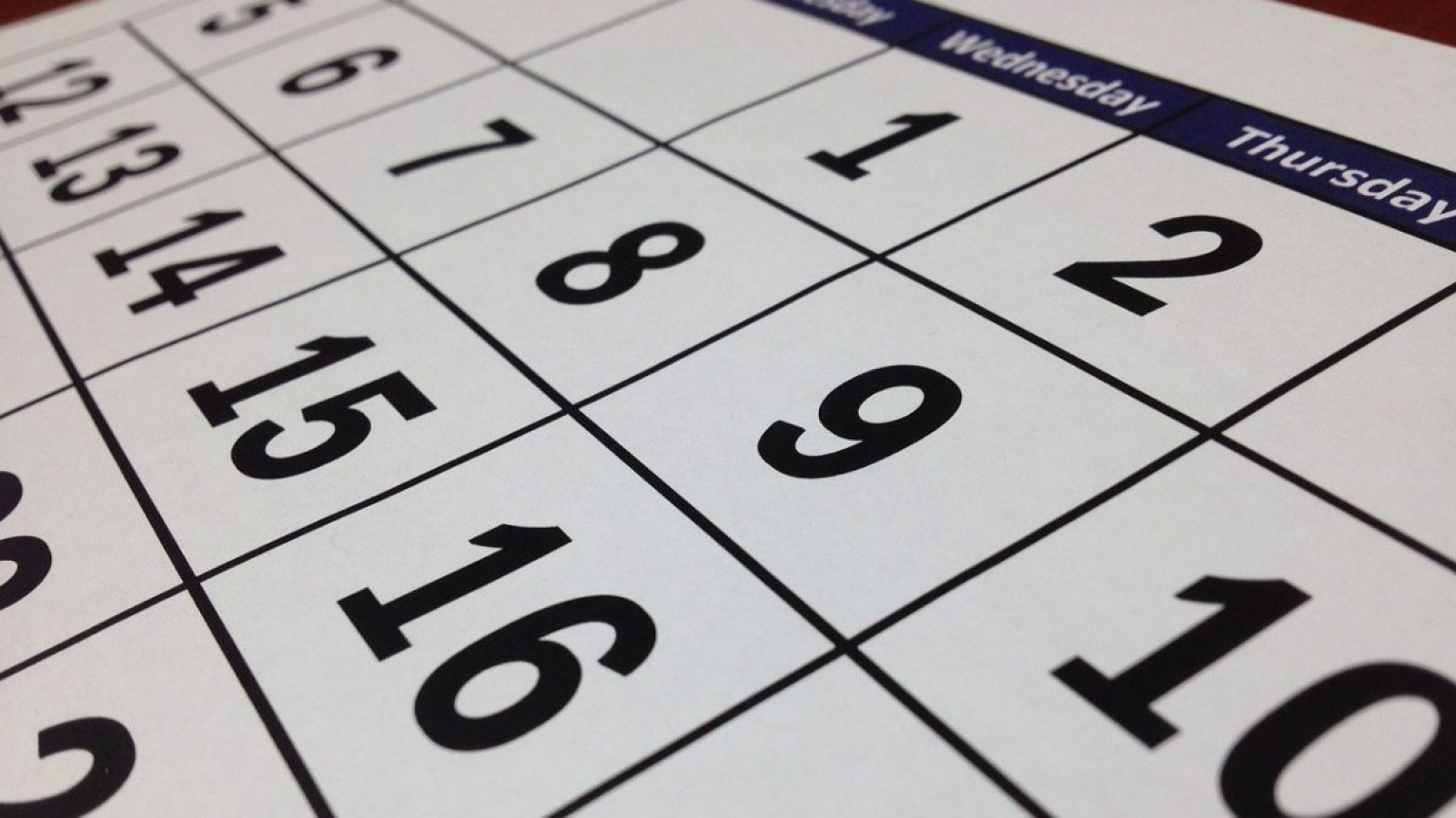 Calendario. Feriados Chile 2024