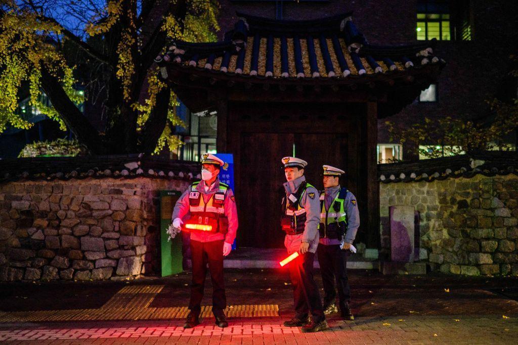 Policía coreana 