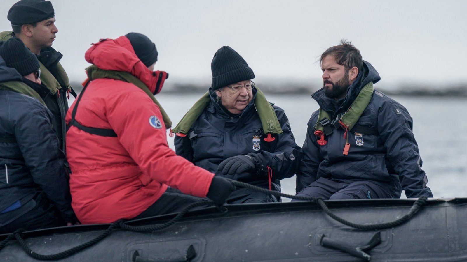 António Guterres y Presidente Boric visitan la Antártica