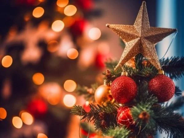 Decoraciones para árboles de navidad.