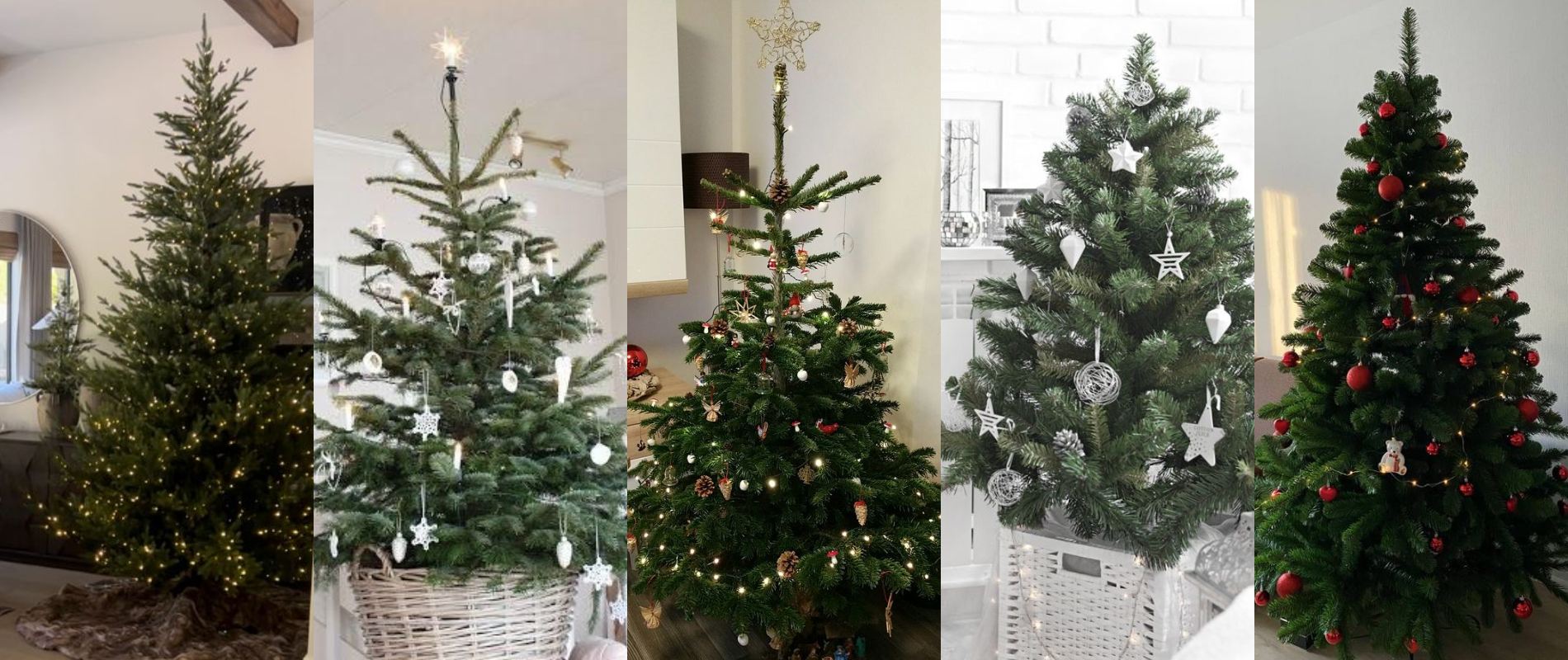 Decoración árbol minimalista. Decoración de árbol de navidad.