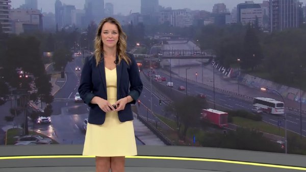 Carla Zunino presentando 24 AM