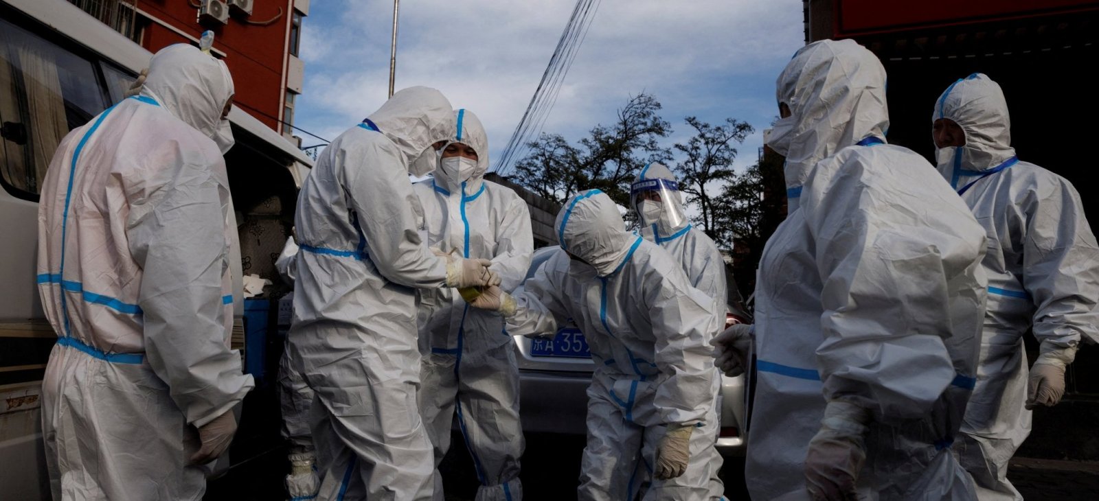 Hospitales de Beijing desbordados brote de virus respiratorios