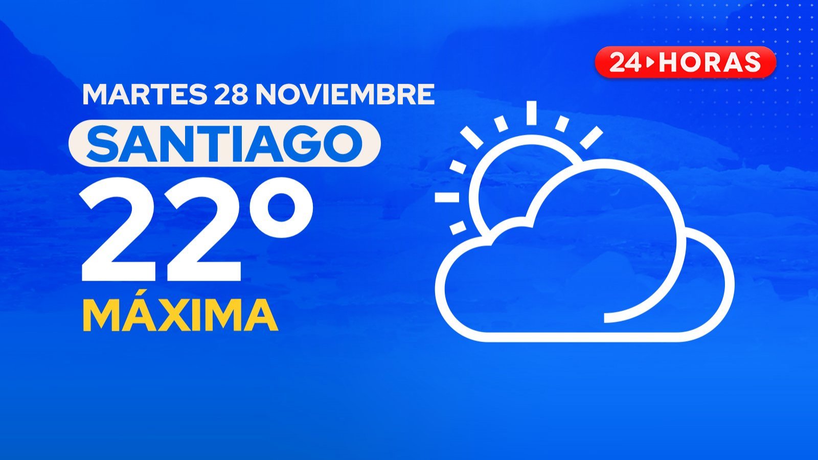 El tiempo en Santiago: martes 28 de noviembre 2023