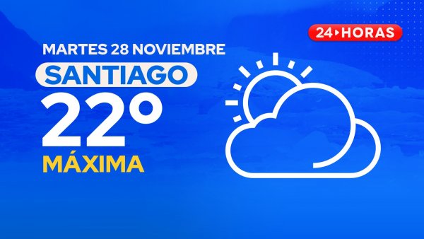 El tiempo en Santiago: martes 28 de noviembre 2023