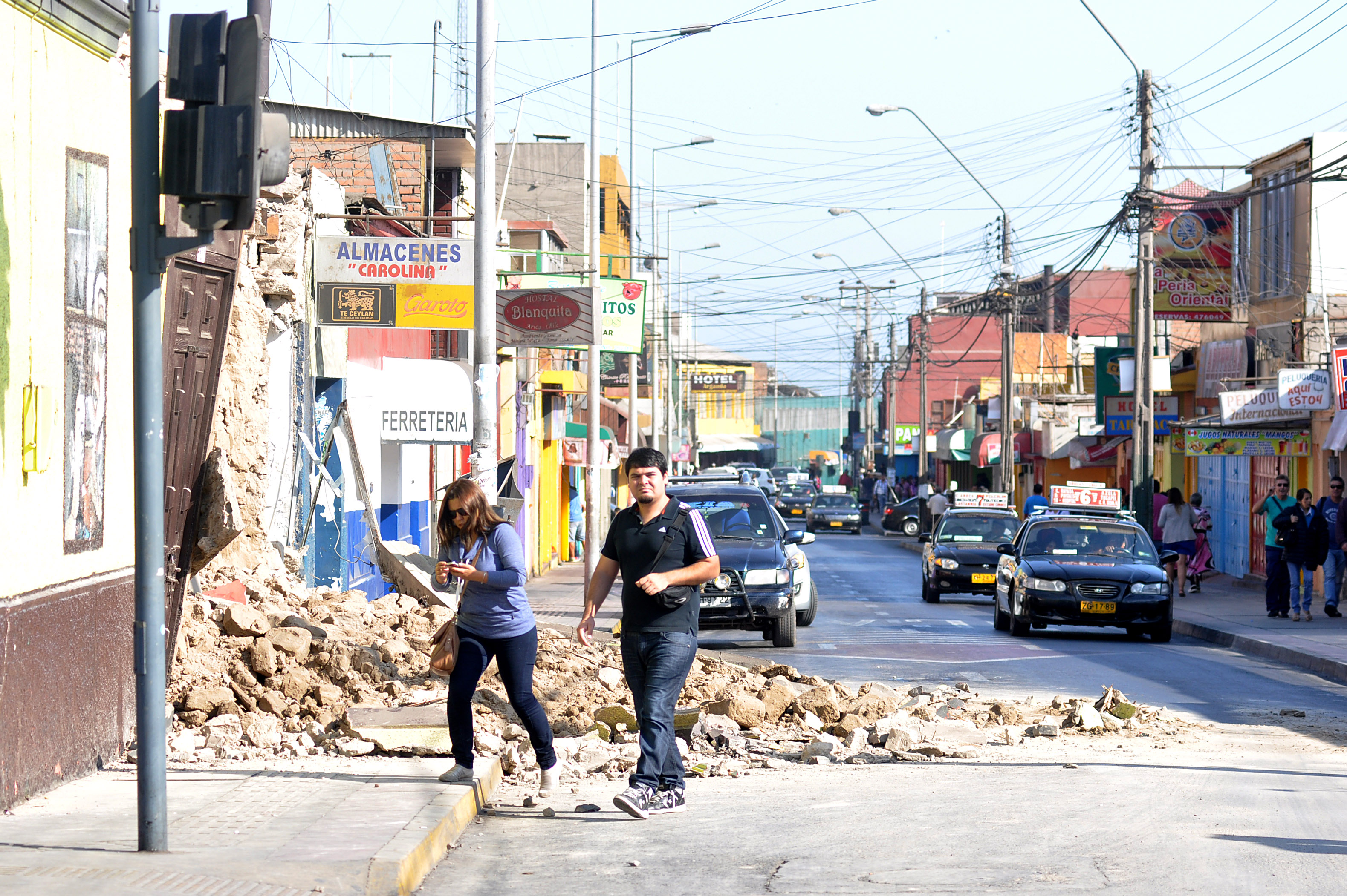 Grandes terremotos en Chile.