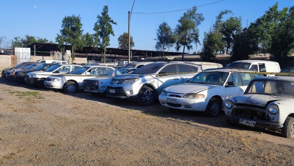 Cerca de 100 vehículos serán rematados en Pedro Aguirre Cerda
