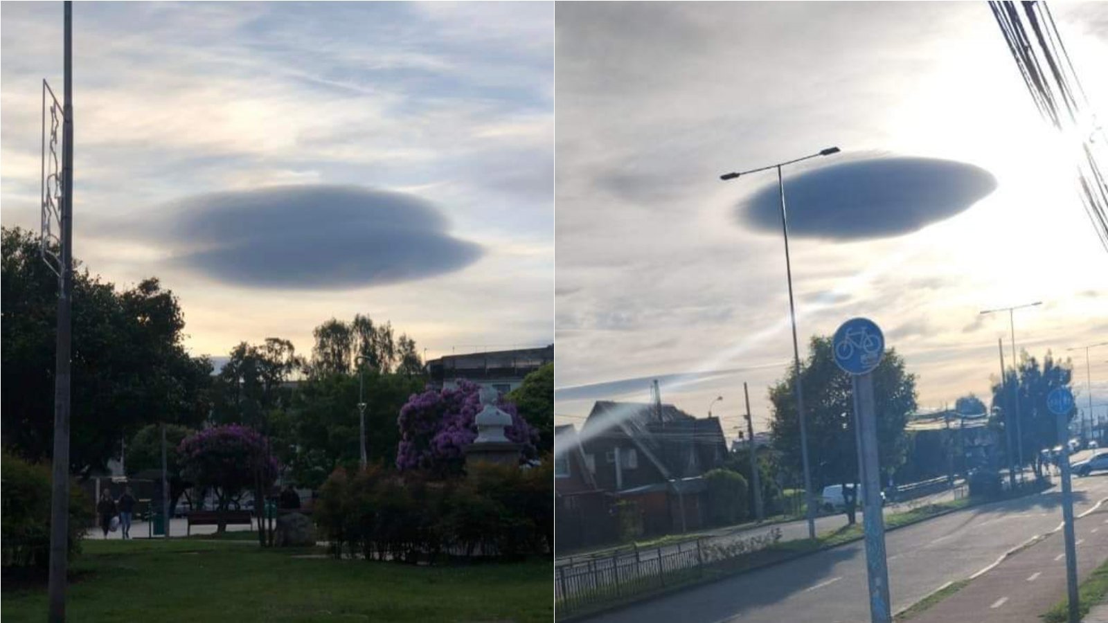El fenómeno detrás de la extraña nube que apareció en Osorno