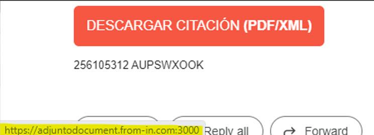 Revisar enlace de correos