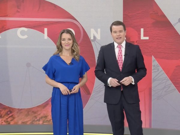 Carla Zunino y Davor Gjuranovic en 24 AM.