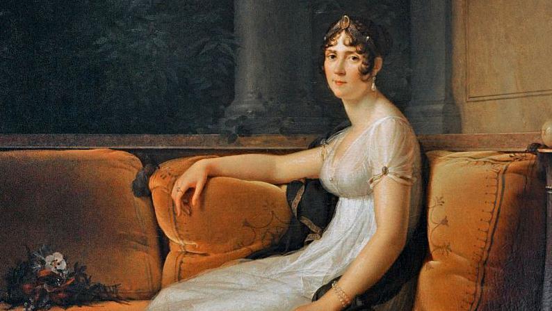 Josefina en una pintura.