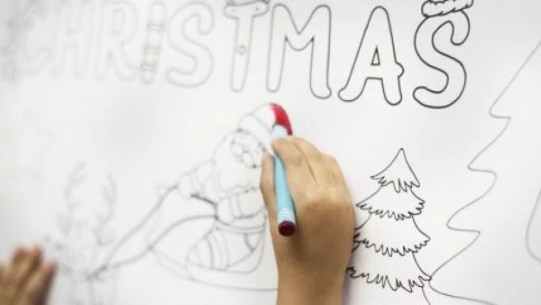 25 dibujos de Navidad para imprimir y colorear