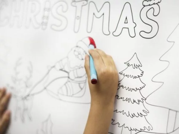 25 dibujos de Navidad para imprimir y colorear