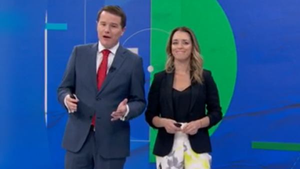 Carla Zunino y Davor Gjuranovic en 24 AM.