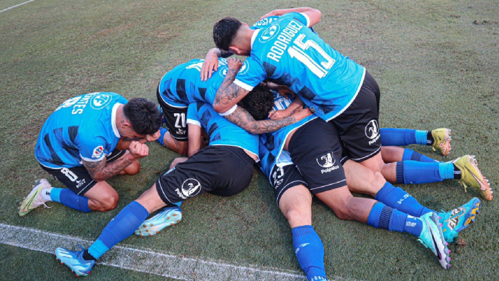 Huachipato celebrando