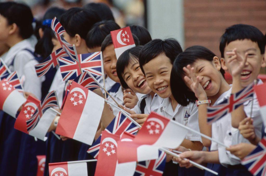 Niños en Singapur