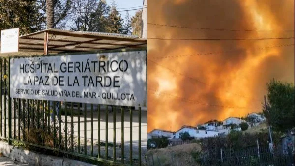 Limache: Evacuan Hospital Geriátrico La Paz por 