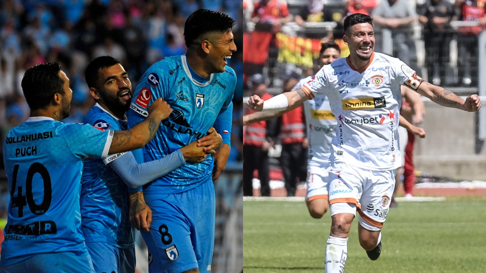 Deportes Iquique y Cobreloa nuevos equipos de Primera División