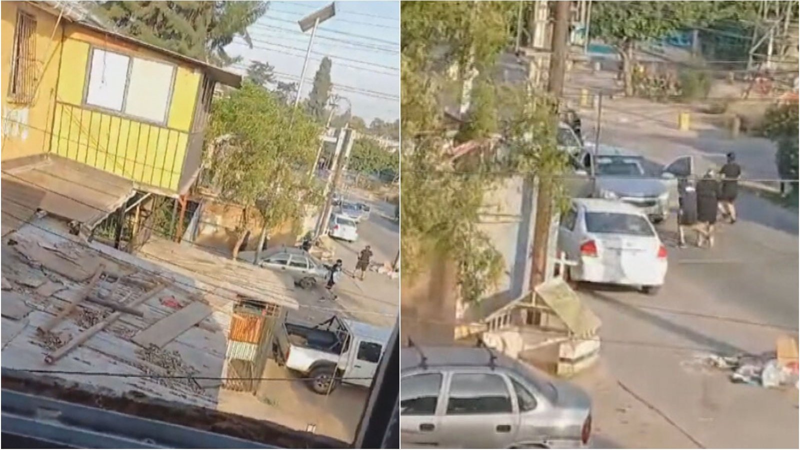 Tres balaceras en ferias navideñas de Santiago