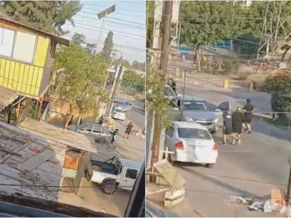 Tres balaceras en ferias navideñas de Santiago