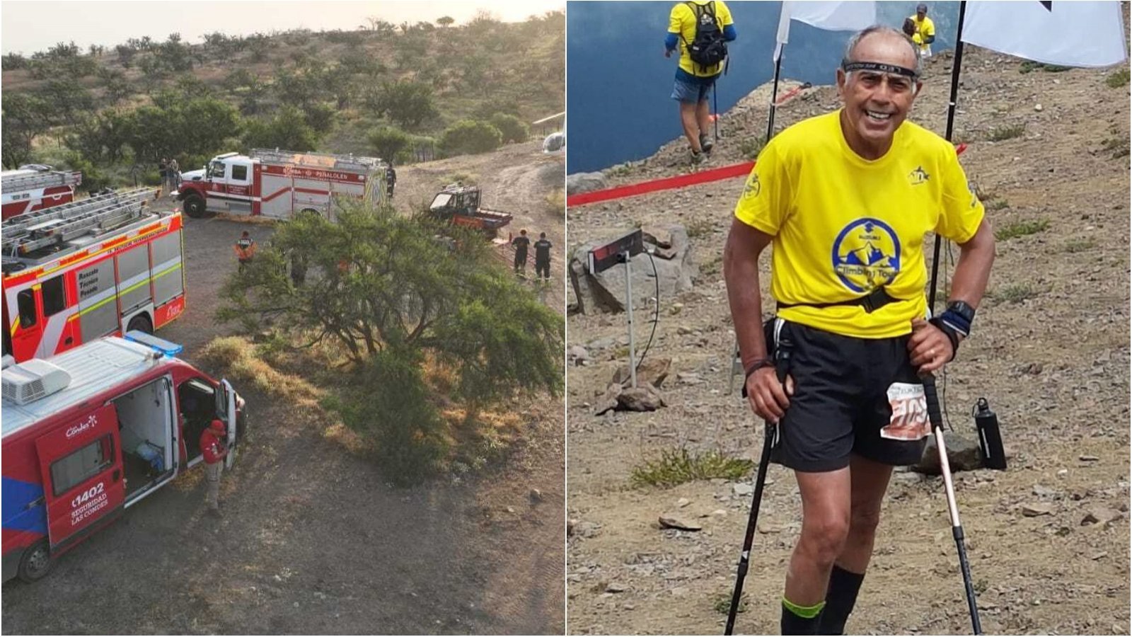 Hombre de 80 años desaparece mientras hacía trekking en cerro Provincia