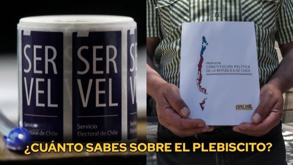 Quiz de 24horas.cl para el Plebiscito 2023.