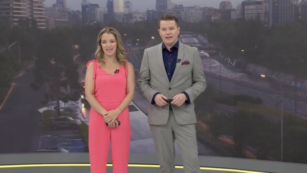 Carla Zunino y Davor Gjuranovic en 24 AM.
