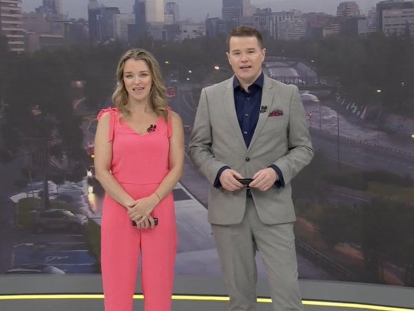 Carla Zunino y Davor Gjuranovic en 24 AM.