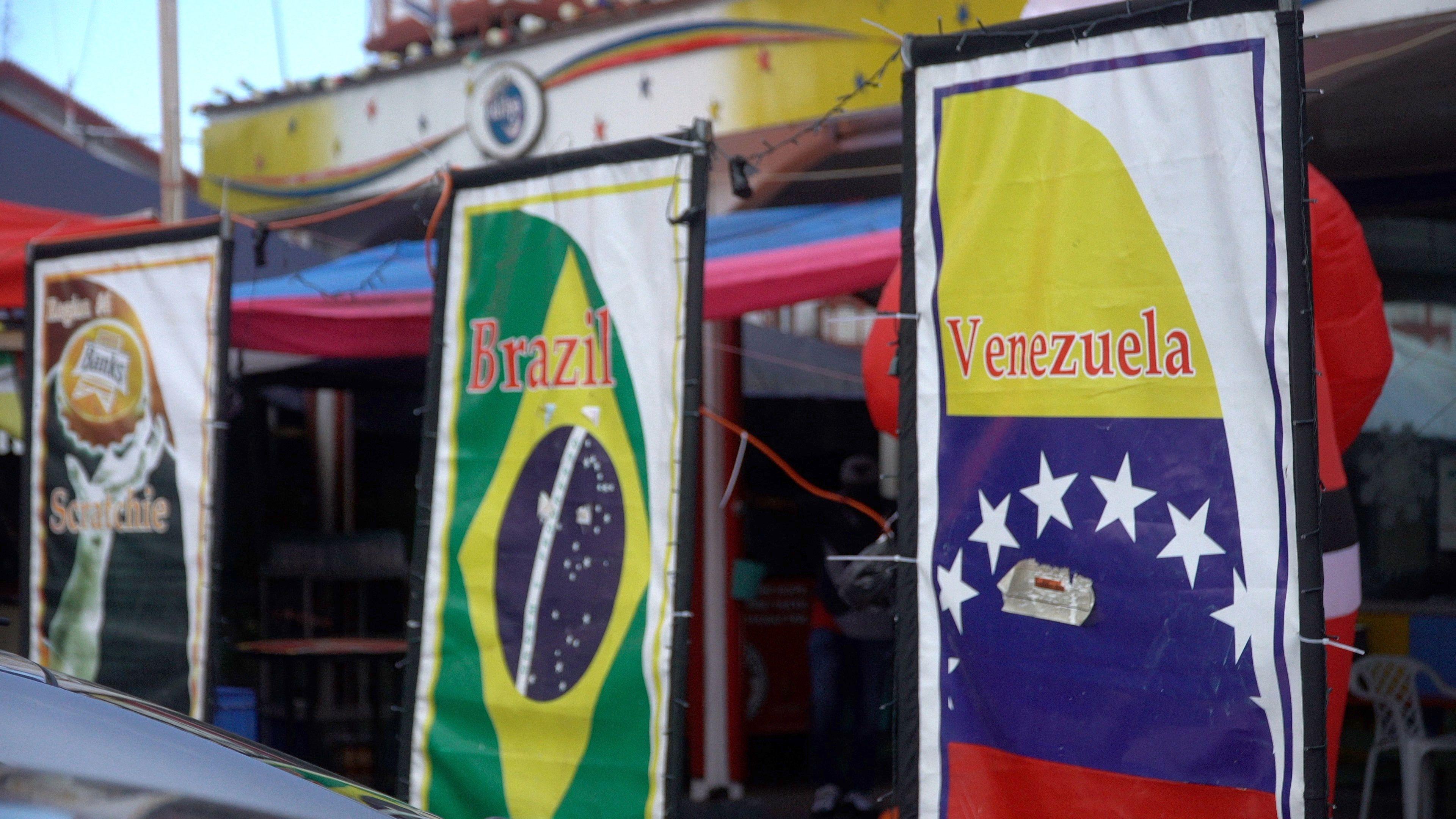 Mercado en Georgetown, Guyana.