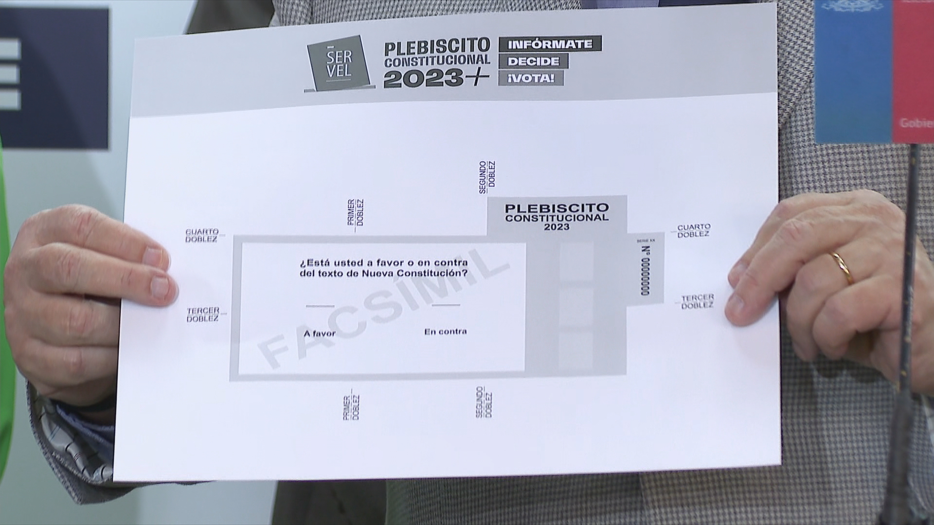 ¿Cuáles son las opciones a votar en el Plebiscito Constitucional 2023?