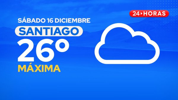 El tiempo en Santiago: sábado 16 de diciembre 2023
