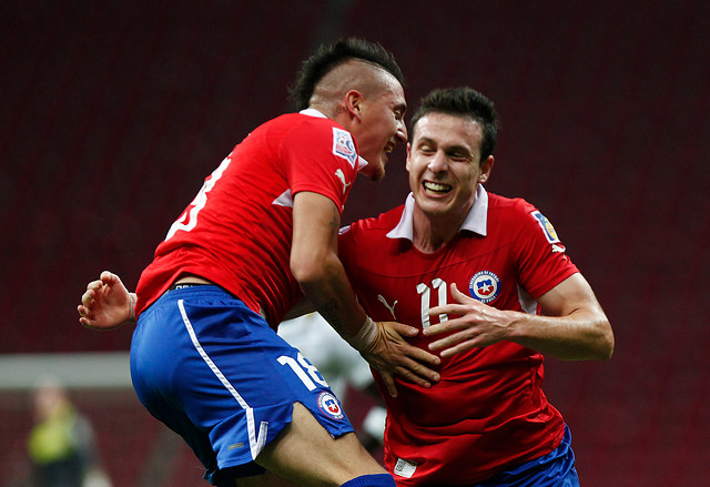 Nicolás Castillo y Angelo Henríquez en Mundial Sub 20 de Turquía
