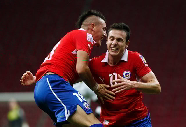 Nicolás Castillo y Angelo Henríquez en Mundial Sub 20 de Turquía