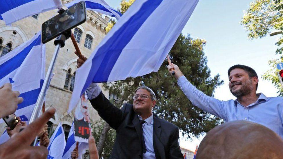 Itamar Ben-Gvir y Bezalel Smotrich