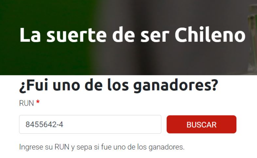 La suerte de ser chileno en 2022.