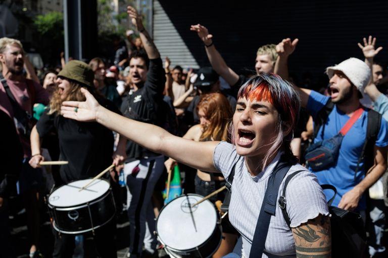 Este miércoles hubo protestas en Buenos Aires.