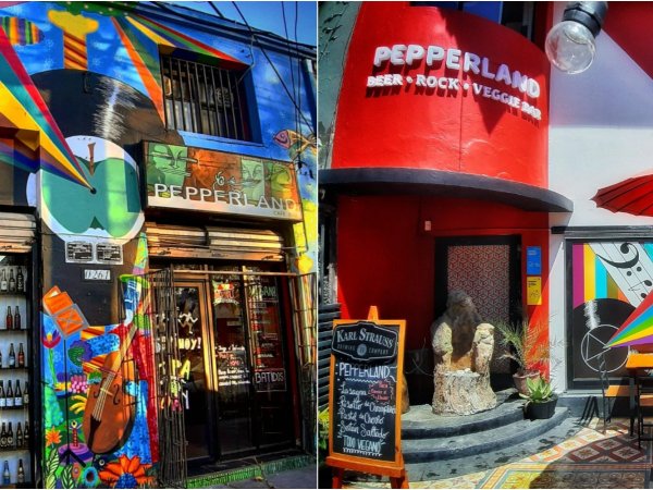 El bar Pepperland tenía sedes en Santa Isabel y Manuel Montt