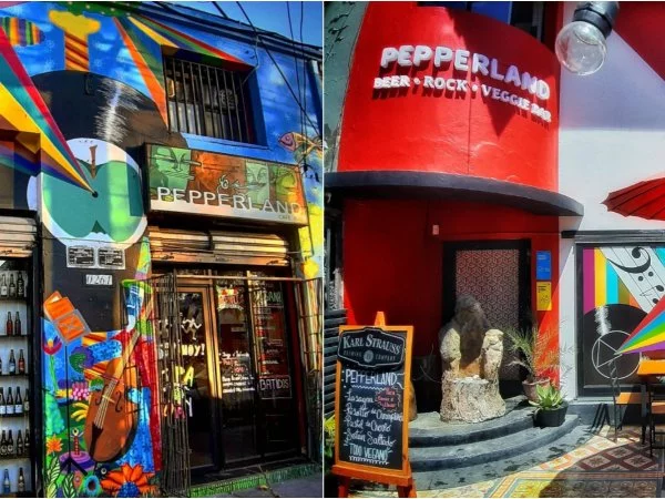 El bar Pepperland tenía sedes en Santa Isabel y Manuel Montt