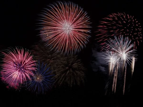 Fiestas de fin de año 2024. Fuegos artificiales.