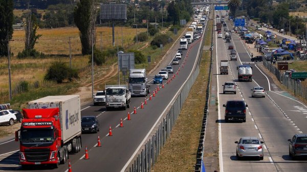 Fin de semana largo Año Nuevo medidas y horarios carreteras. Ruta 68